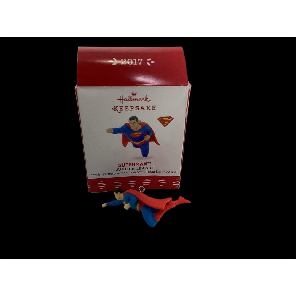 Hallmark Keepsake Superman – Justice League - Miniature Christmas Ornament 2017